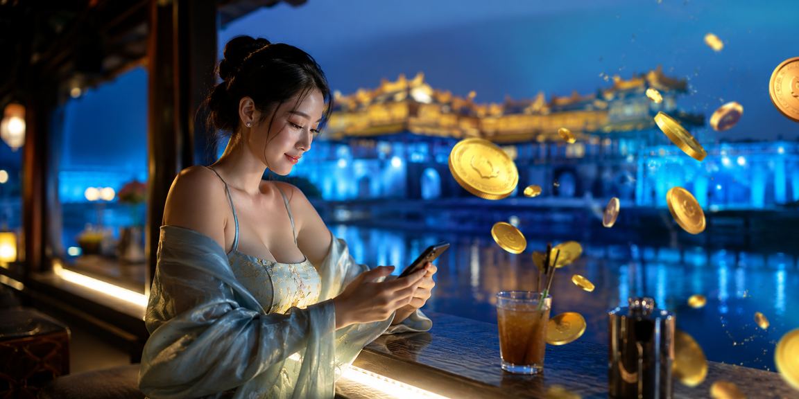 Người dùng Huế thực hiện thanh toán nạp tiền cá cược qua ứng dụng di động
